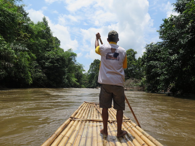 Bambu Rafting Loksado Indonesia A-Z