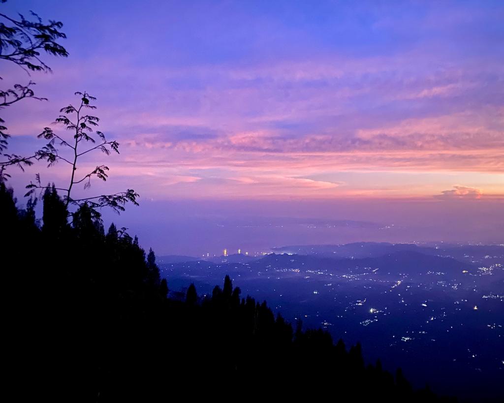 After sunset di camp area gunung agung Indonesia A-Z