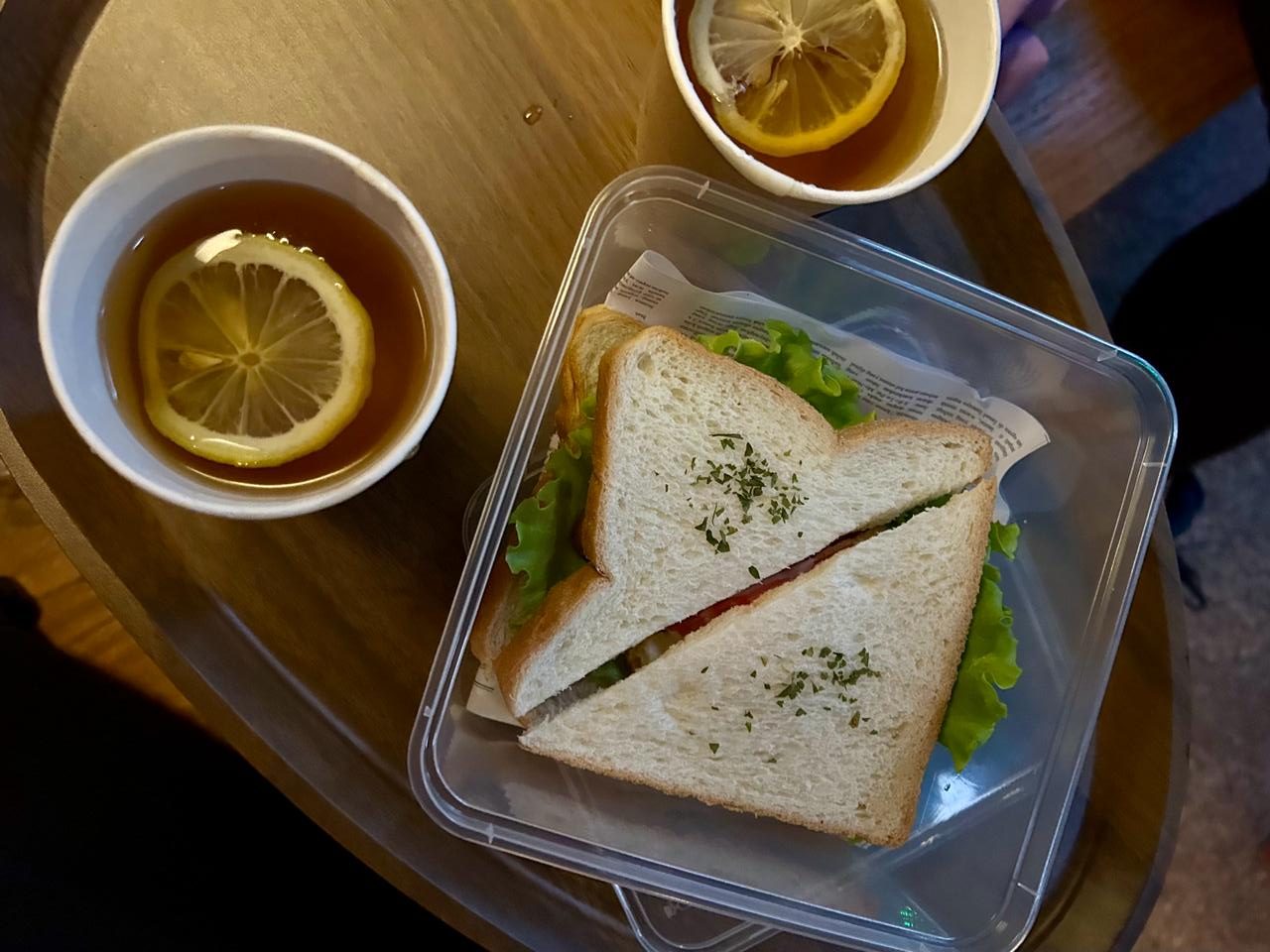 Sarapan hari pertama