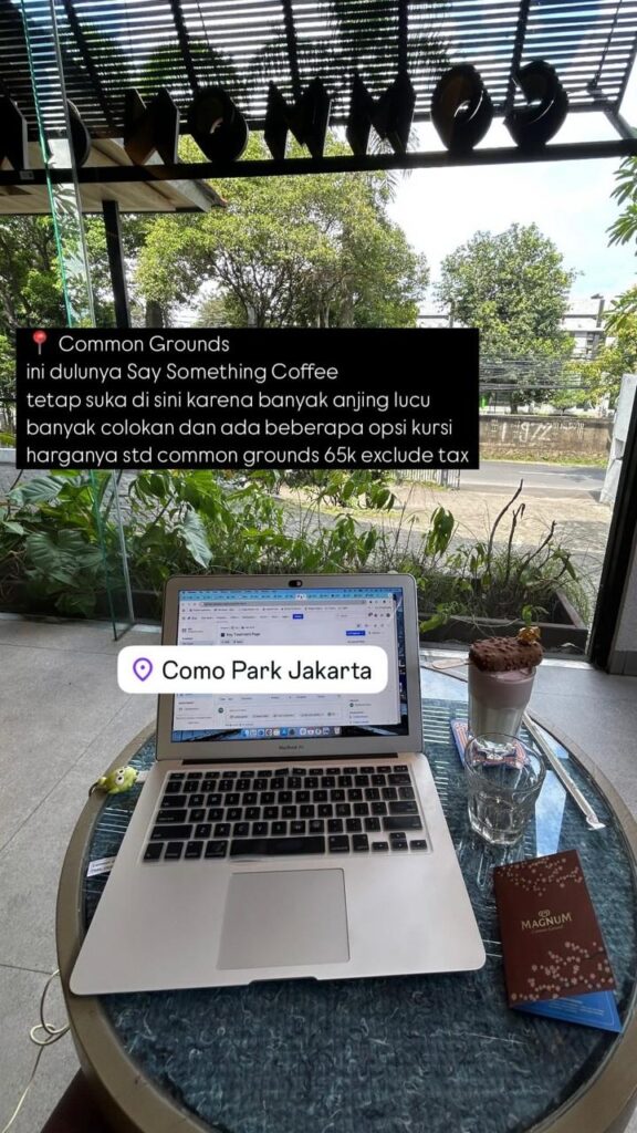 Common grounds Indonesia A-Z