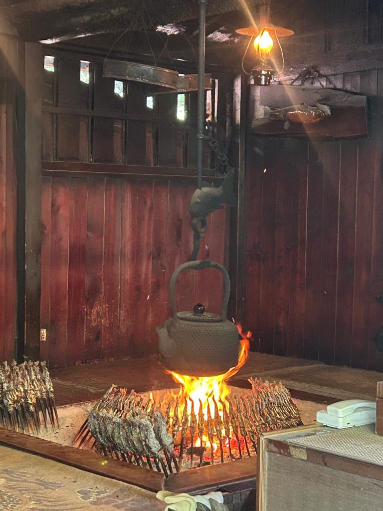 Iwana grilled fish Kamonjigoya Indonesia A-Z