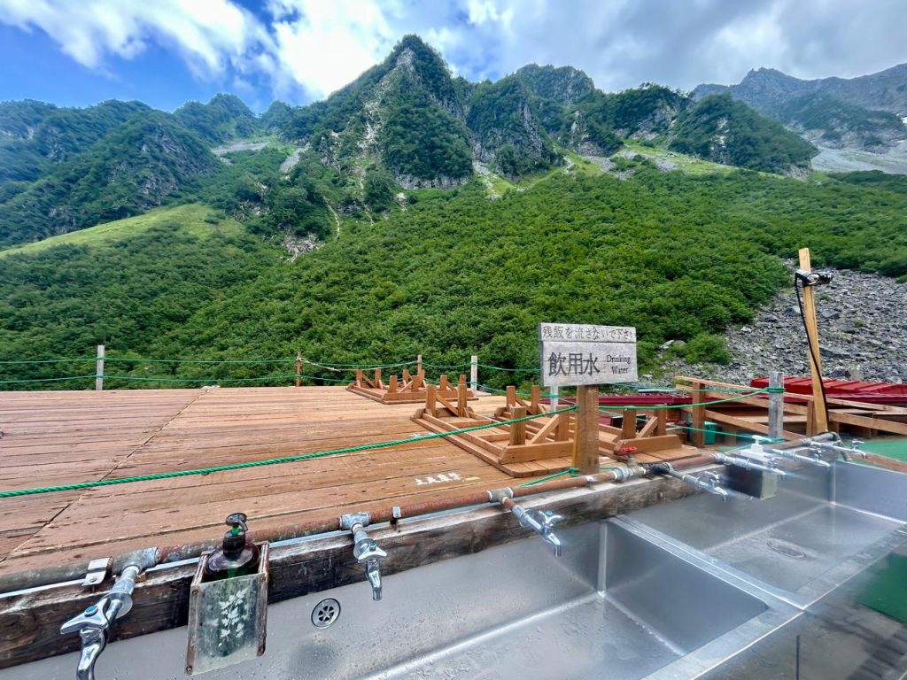 Tap water di Karasawa Hyutte Indonesia A-Z