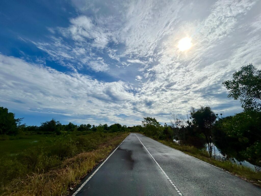 Jalanan di Belitung Indonesia A-Z