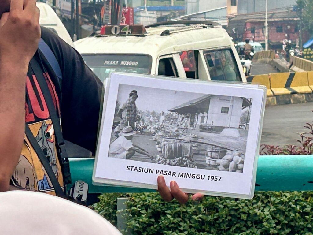 Stasiun Pasar Minggu 1957 Indonesia A-Z